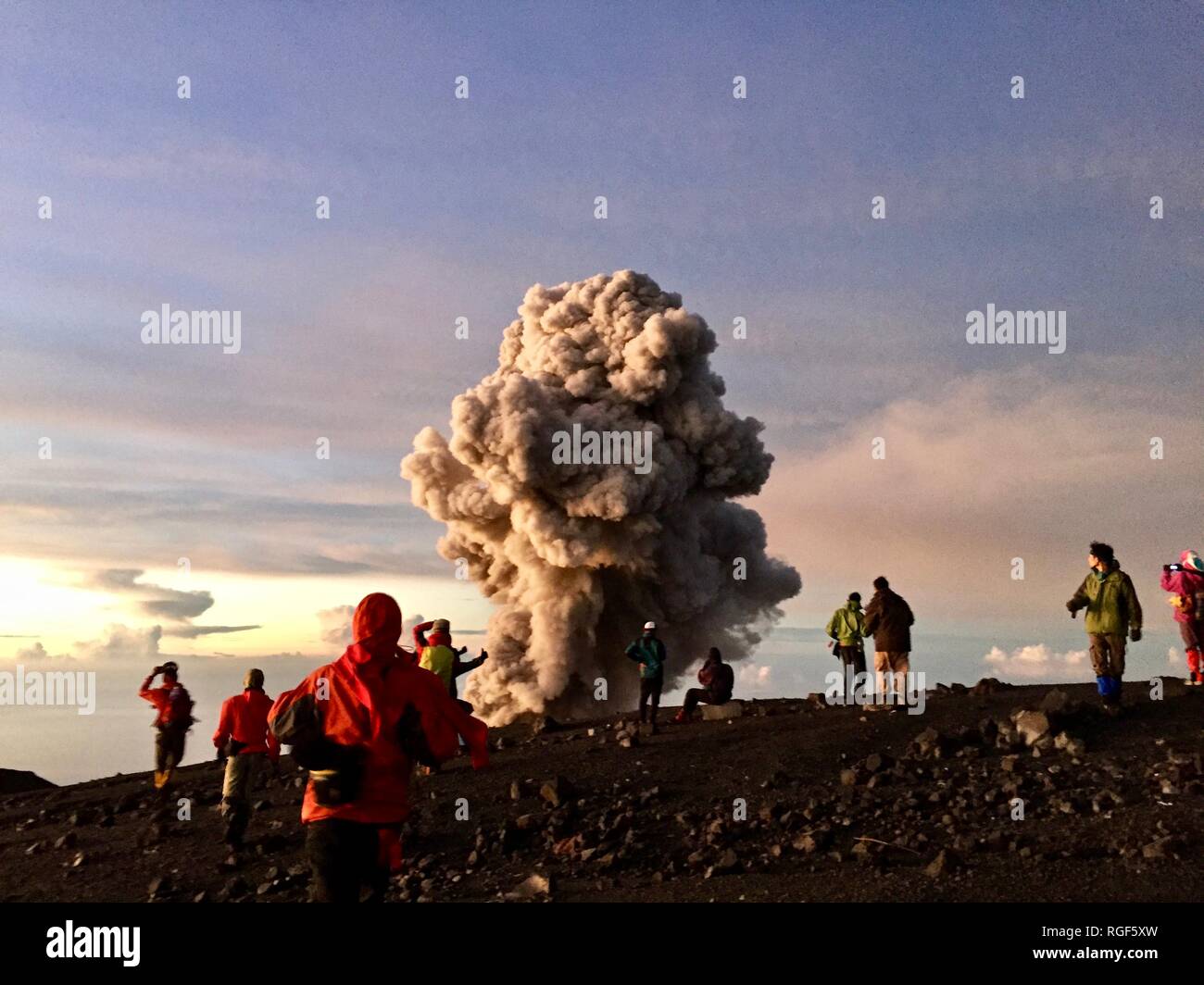 Parc national de Bromo Tengger Semeru Banque D'Images