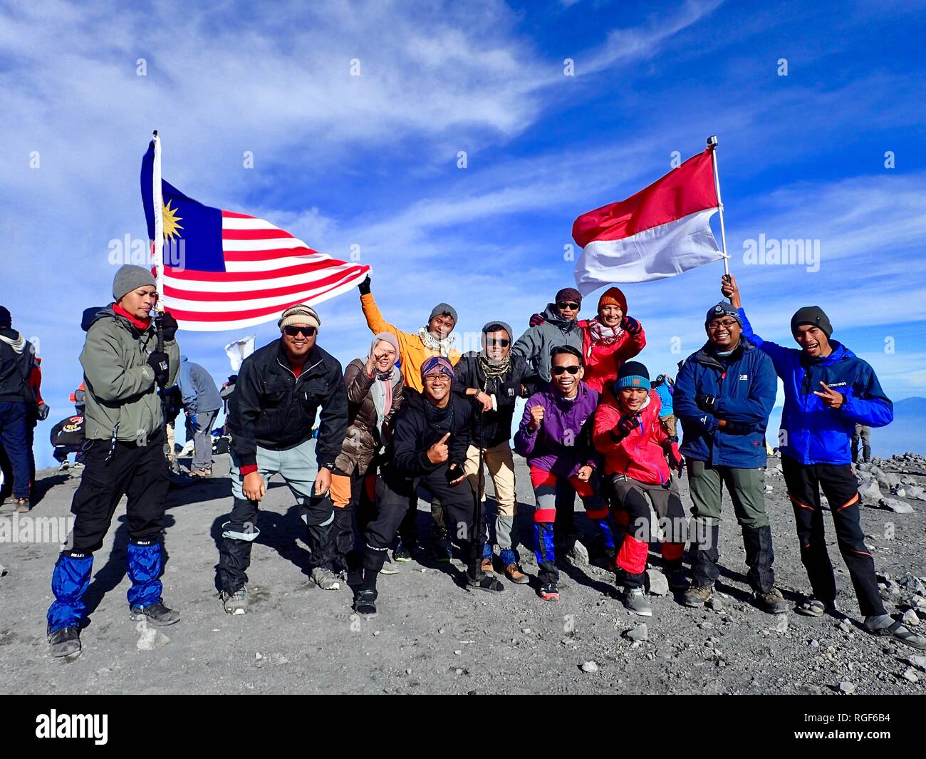 Parc national de Bromo Tengger Semeru Banque D'Images