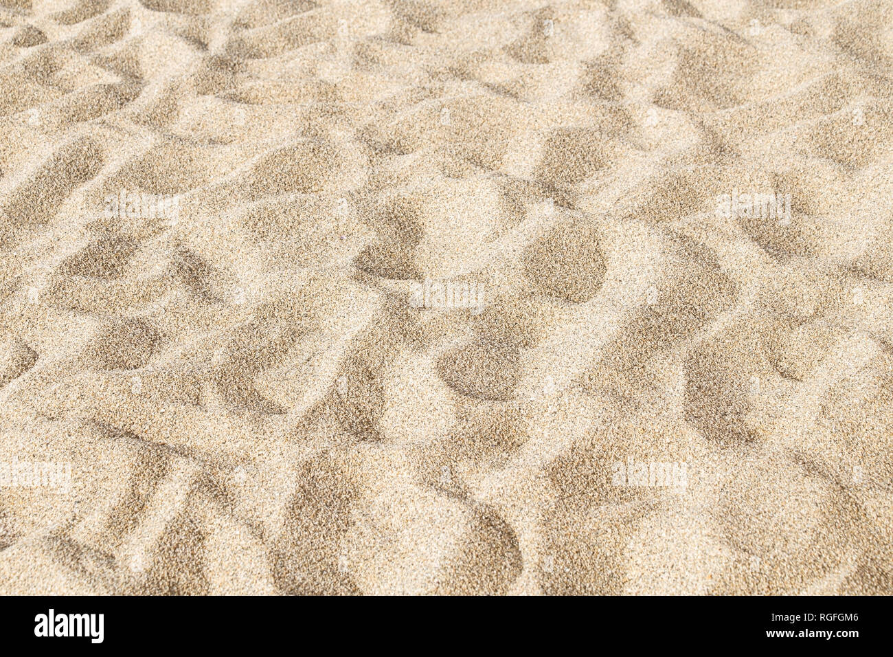 La texture du sable close up Banque D'Images