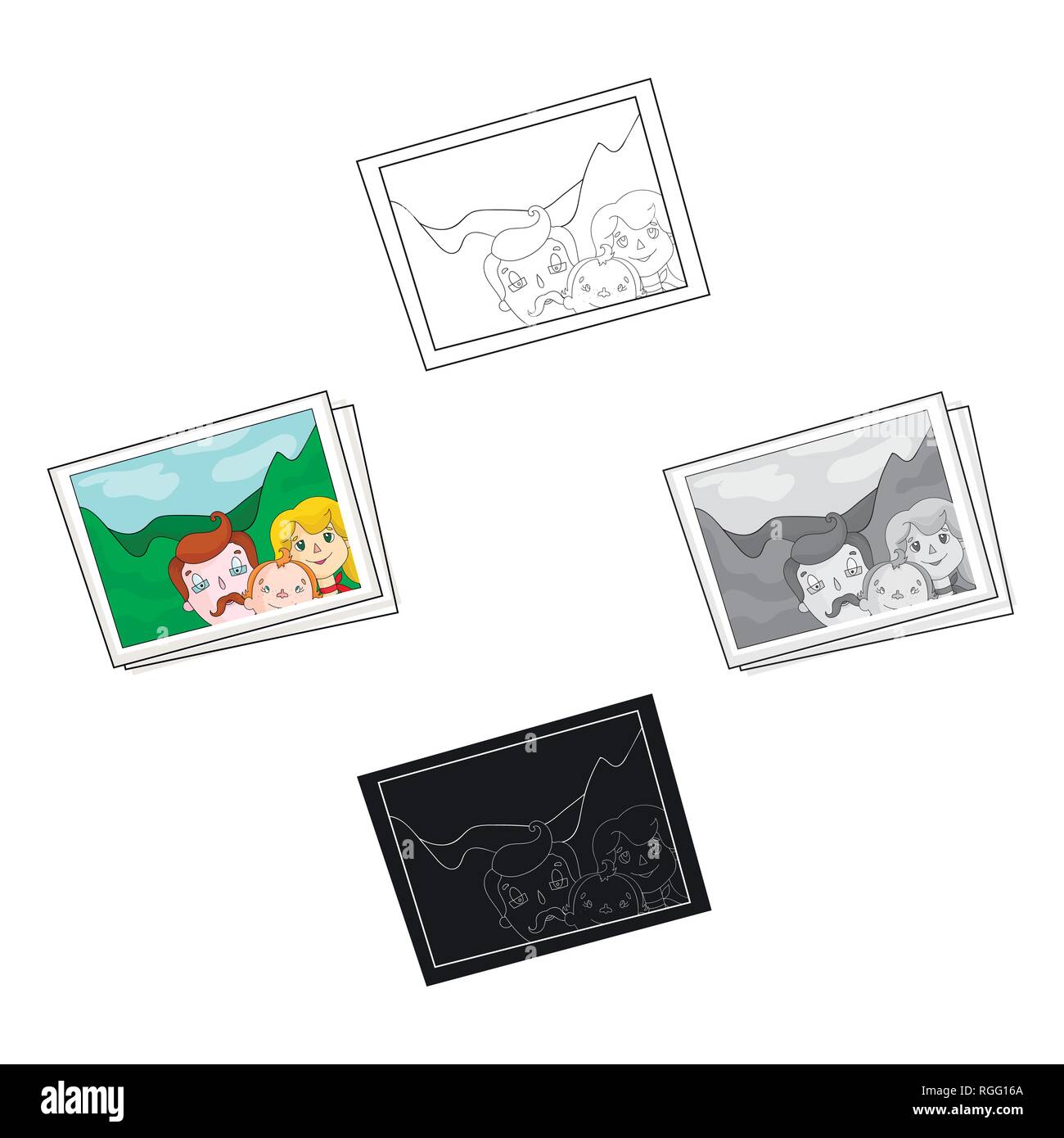 Des Profils Art Boy Caricature Enfant Mignon Fille Decoration Design Famille Pere Femme Fun Fille Grand Pere Grand Mere Le Bonheur Maison De Vacances Les Droits De L Icone Illustration Logo Isole Amour Femme Homme Mere People Photo Photo Portrait