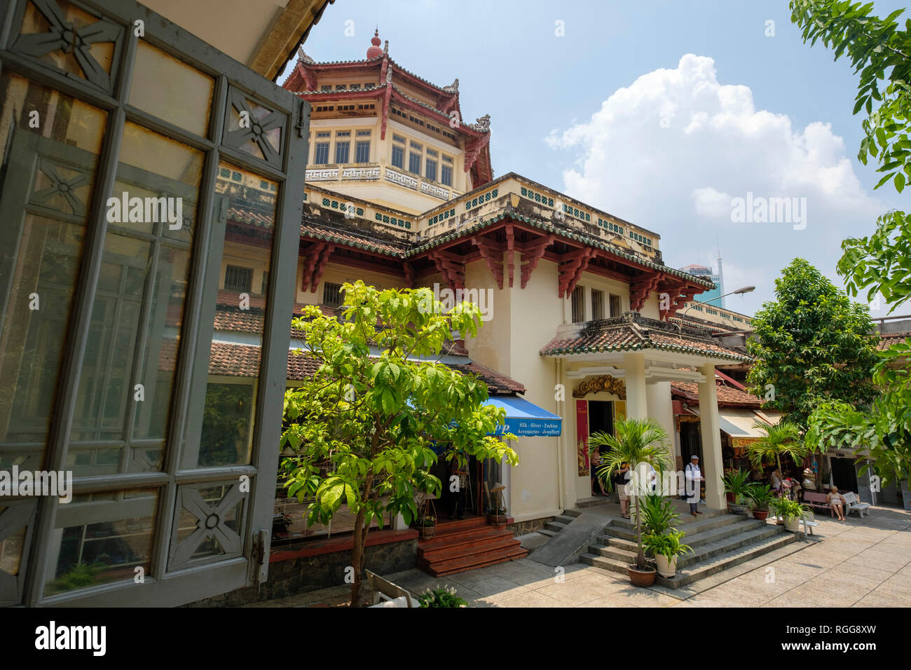 Musée d'histoire à Ho Chi Minh City, Vietnam, Asie Banque D'Images