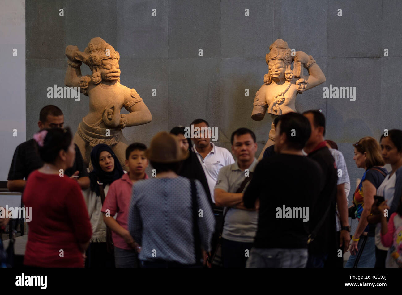 Musée de Sculpture Cham à Da nang, Vietnam, Asie Banque D'Images