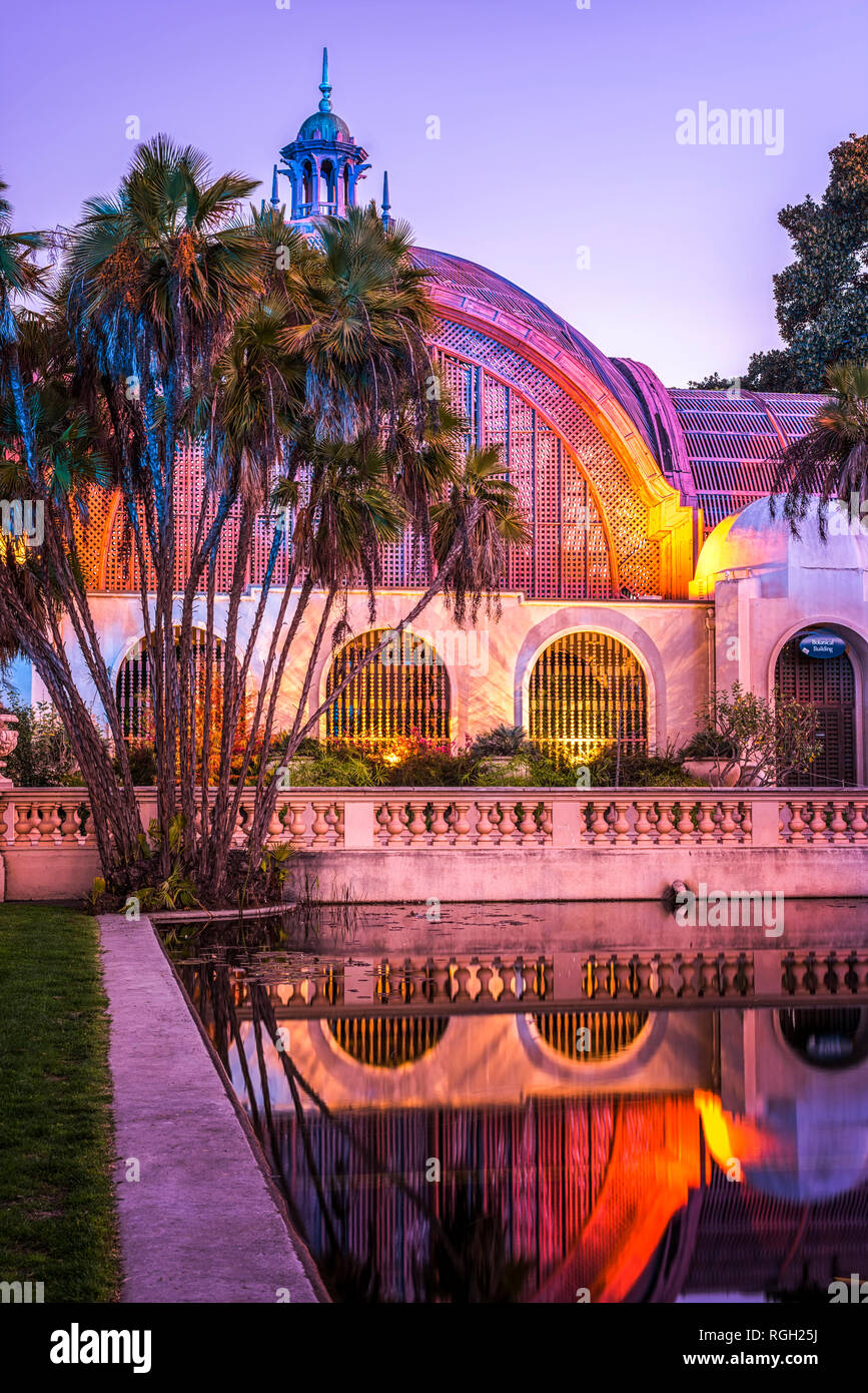 Balboa Park, San Diego, Californie, USA. Banque D'Images