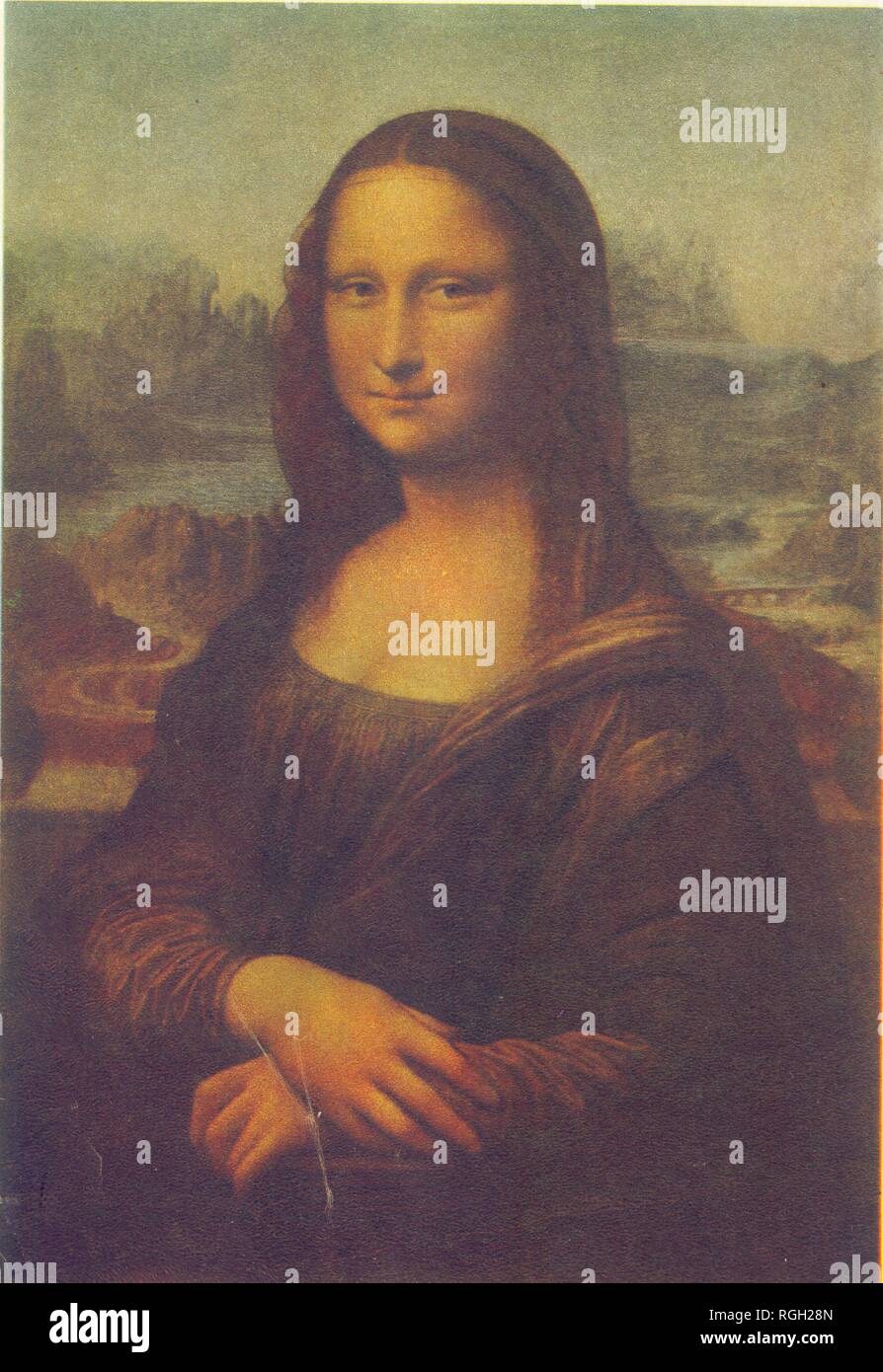 Monna lisa ou la gioconda Banque de photographies et d’images à haute