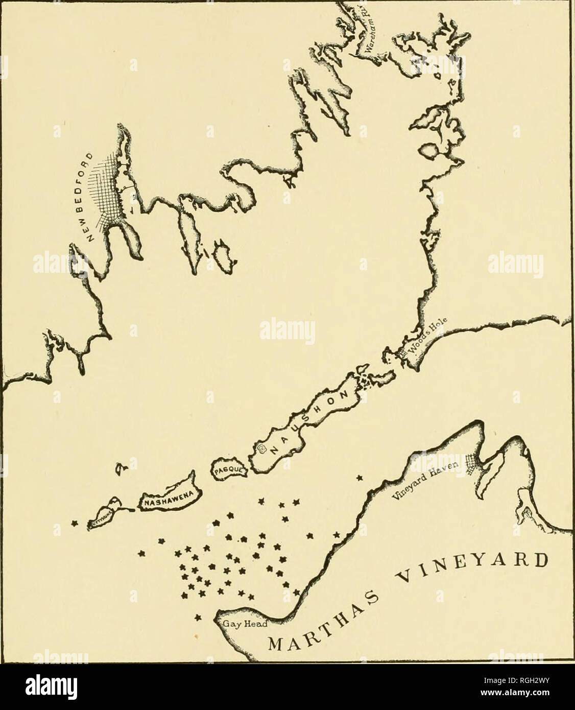 . Bulletin du Bureau des pêches. La pêche, la pisciculture. La FAUNE ET LA FLORE DU FOND DE LA MER. 1263. ^^JELOJAMS RD Fig. 27.-La distribution locale de l'ermite de PaQurus acadianus, dont l'aire est "de la Grand Banc de Terre- Neuve à l'embouchure de la baie de Chesapeake.". Veuillez noter que ces images sont extraites de la page numérisée des images qui peuvent avoir été retouchées numériquement pour plus de lisibilité - coloration et l'aspect de ces illustrations ne peut pas parfaitement ressembler à l'œuvre originale.. United States. Bureau des pêches. Washington, D. C. : Govt. L'impression. L'arrêt. Banque D'Images