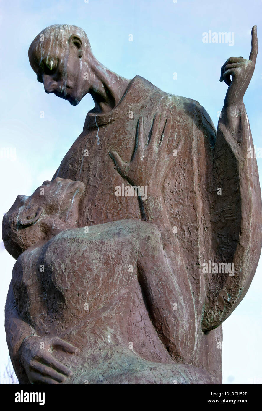 Saint Jean de Dieu Hôpital, Dublin, Irlande. La mission est d'apporter la guérison, des soins et de l'intégrité aux personnes qui ont des problèmes mentaux ou psychologiques. Banque D'Images