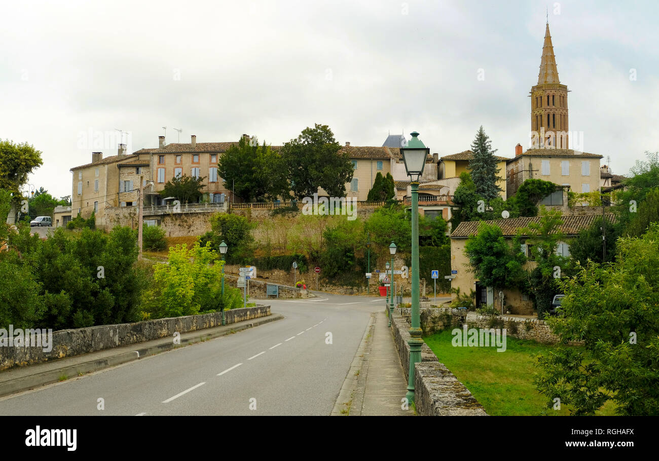 Saint Antonin Noble Val est une commune française, située dans l'Occitanie, en France. Banque D'Images