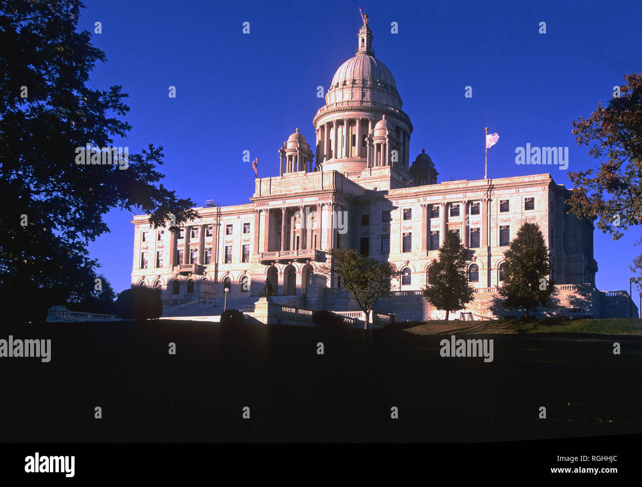 Bâtiment de la capitale de l'État du Rhode Island, Providence, RI, USA Banque D'Images