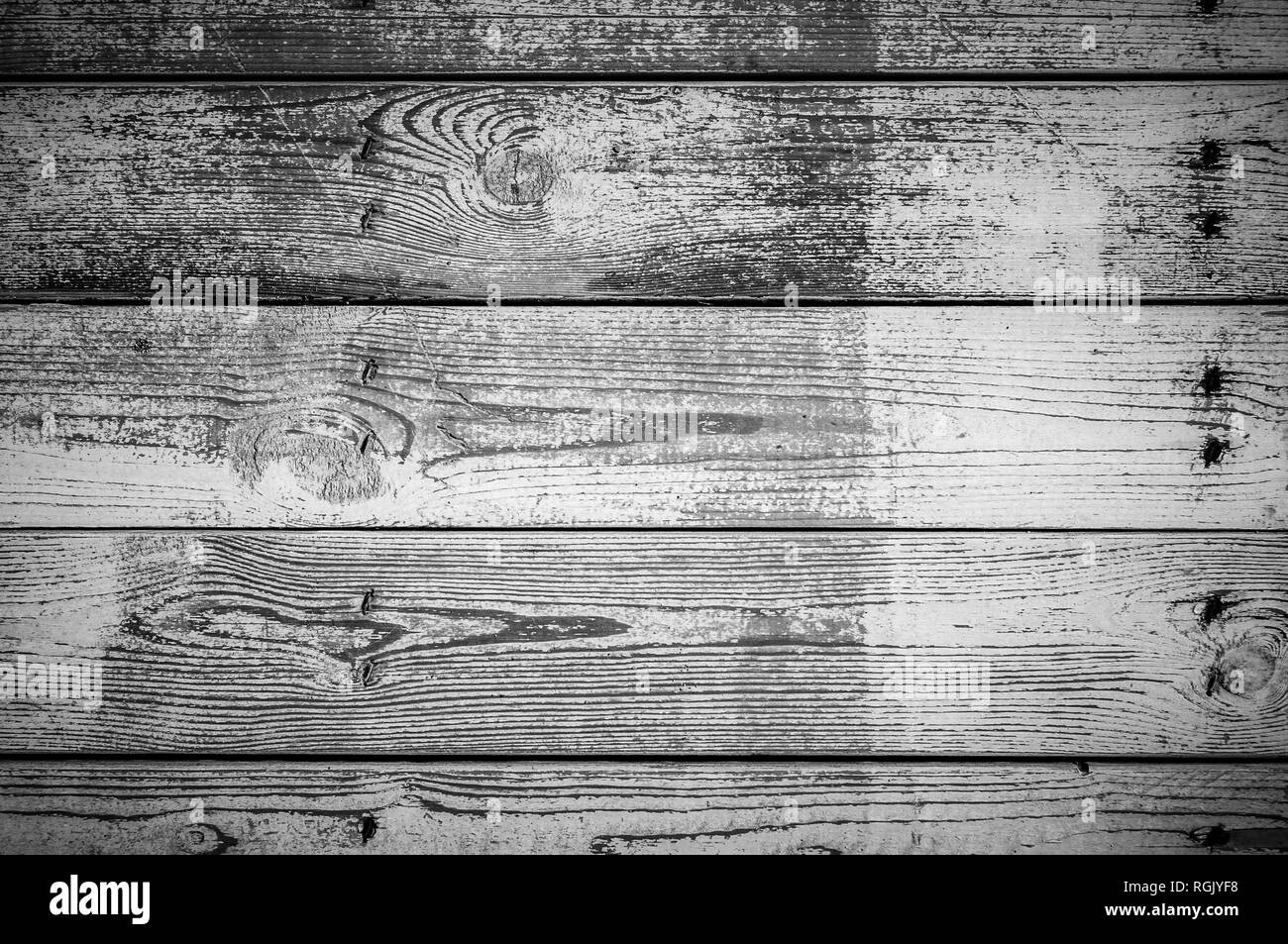 La texture de la peinture défraîchie fait de planches de parquet, Close up, grunge background Banque D'Images