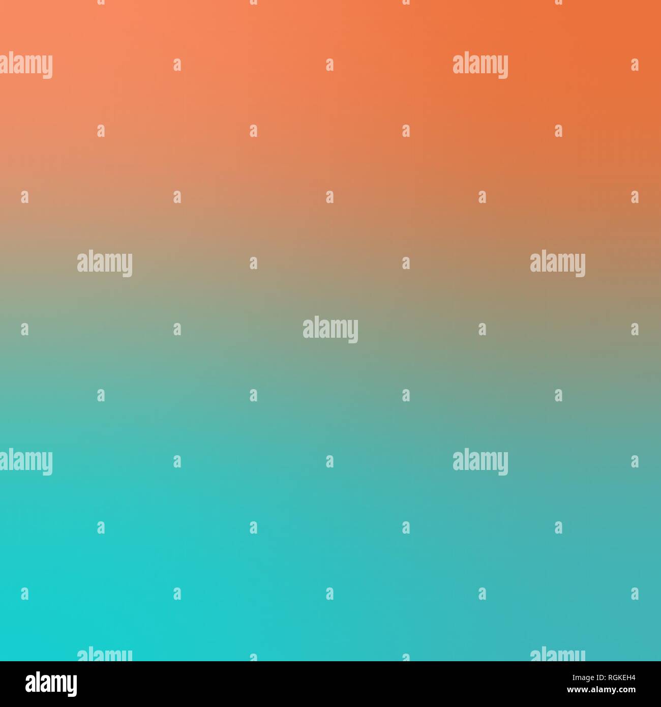 Teal Background orange très tendance. Douce Toile floue flou artistique. Illustration de Vecteur