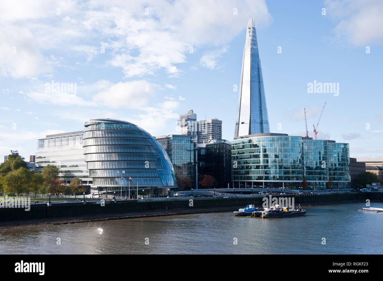 Hôtel de ville est le siège de la Greater London Authority (GLA) qui comprend le maire de Londres et l'Assemblée de Londres. Il est situé dans la région de sout Banque D'Images