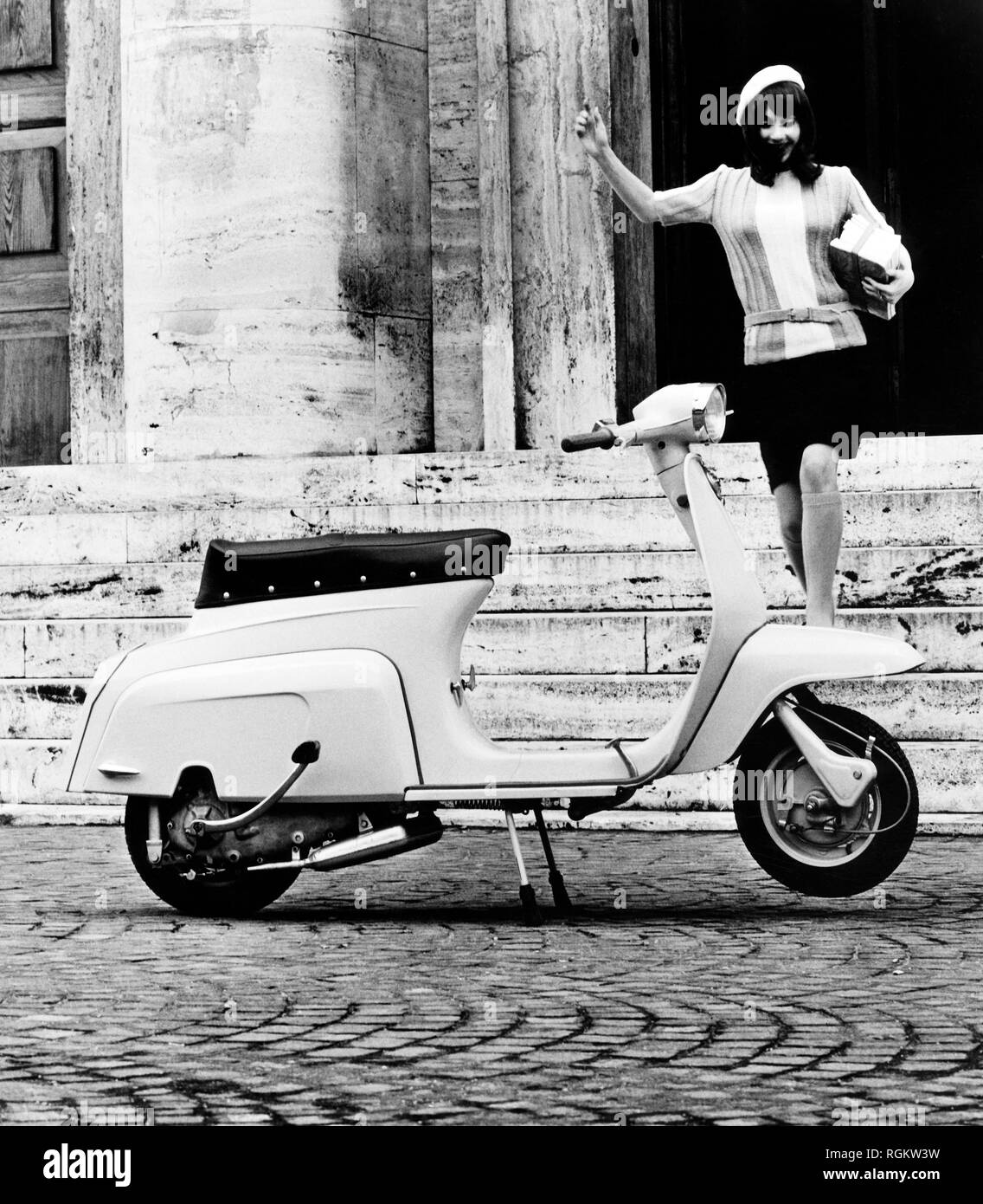 Lambretta, Italie, 1967 Banque D'Images