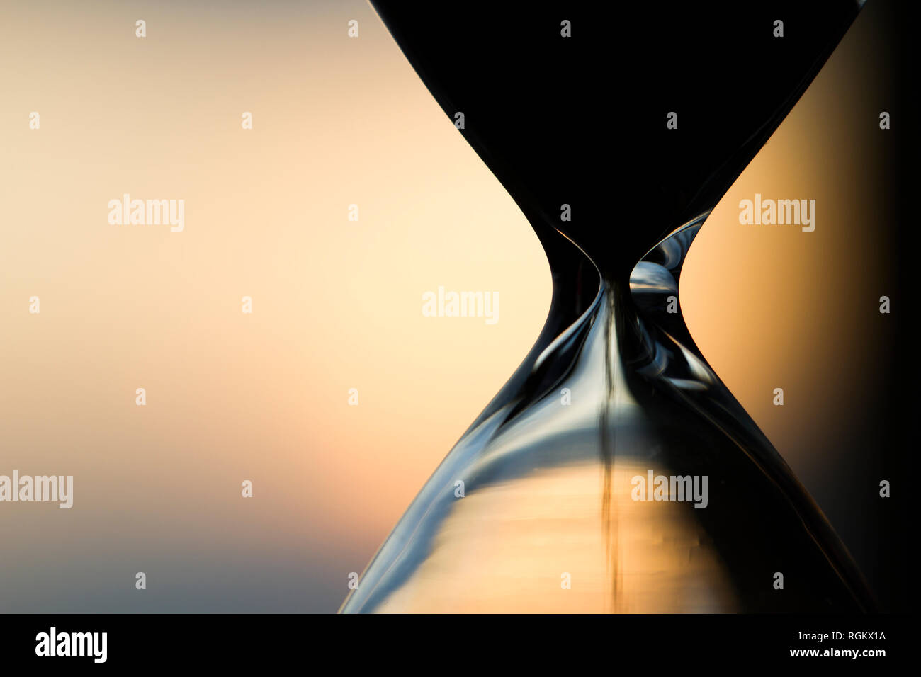 Un bon sablier Banque D'Images