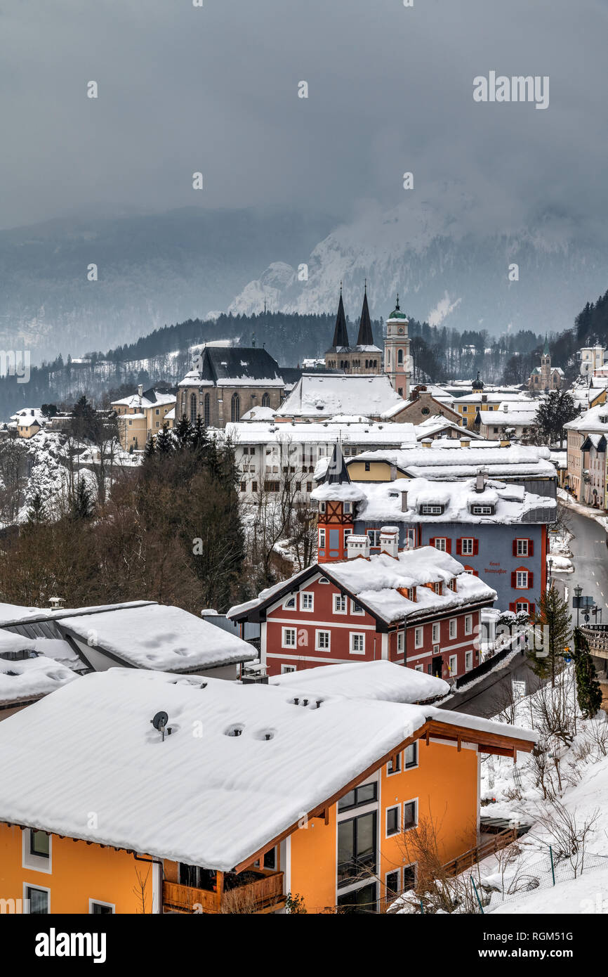 Berchtesgaden, en Bavière, Allemagne Banque D'Images