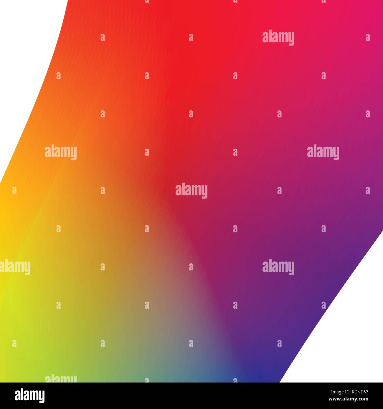 La place de la création d'images vectorielles colorées prisme de gradient. Illustration de Vecteur