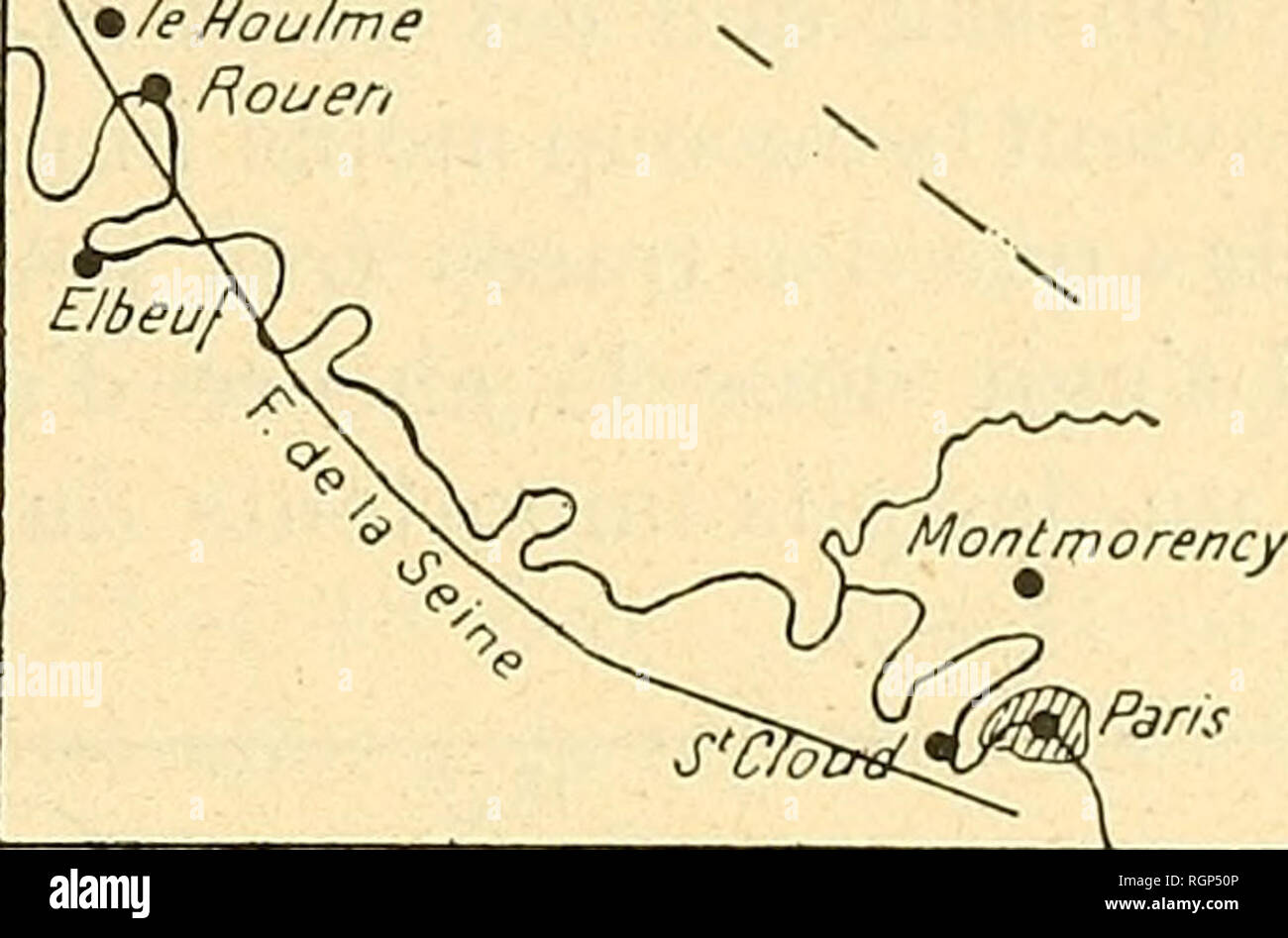 . Bulletin de la SociÃ©tÃ© gÃ©ologique de France. La géologie. TREMBLEMENTS DE TERRE DU BASSIN DE PARIS 377 Dieppe Â"/e Hou/me V^., le sÃ©isme de 1769 signalÃ© dans plusieurs Località©s (fÃ®g-. 16) qui paraissent s'Ã©chelonner sur la faille de la Seine surtout Ã ses deux extrÃ©mitÃ©s, Ã Paris et Ã Rouen. Il est Ã noter que la secousse Ã Rouen notable fut peu sensible aux environs. A Dieppe, il s'agissait- ment probable d'une rÃ©sonance sur l'extrÃ©- mitÃ© libre de l'axe de Bray. AprÃ¨s ce sÃ©isme, il n'y a plus guÃ®re de tremblements de terre importants et intÃ©ressant la rÃ©gion jusqu'en 1829. Banque D'Images