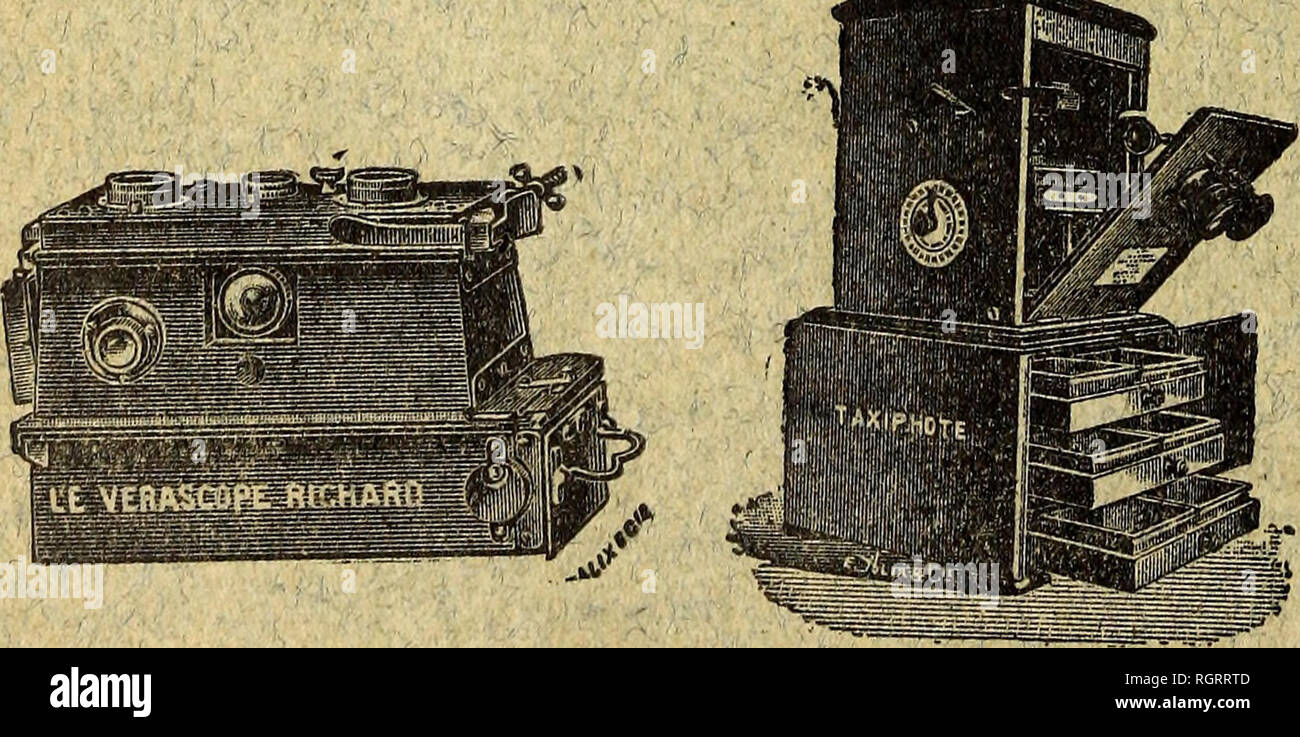 Lot De 4 Paniers Taxiphote Richard Avec Plaques Stéréoscopiques Pyrénées 1903 - Occasion Collection