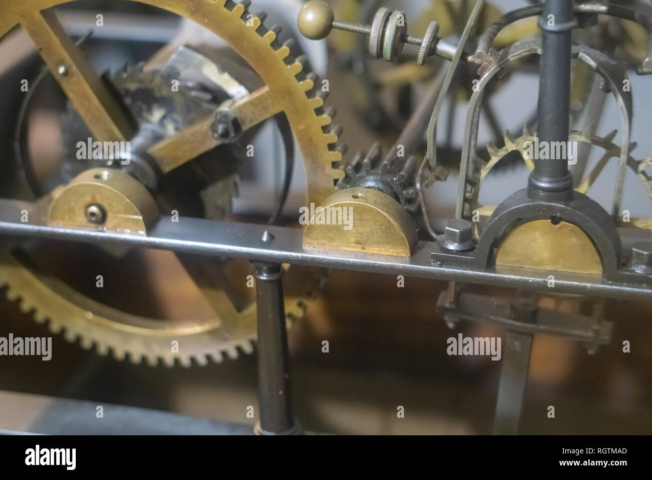 Mécanisme d'horloge ancienne Banque de photographies et d’images à — free download