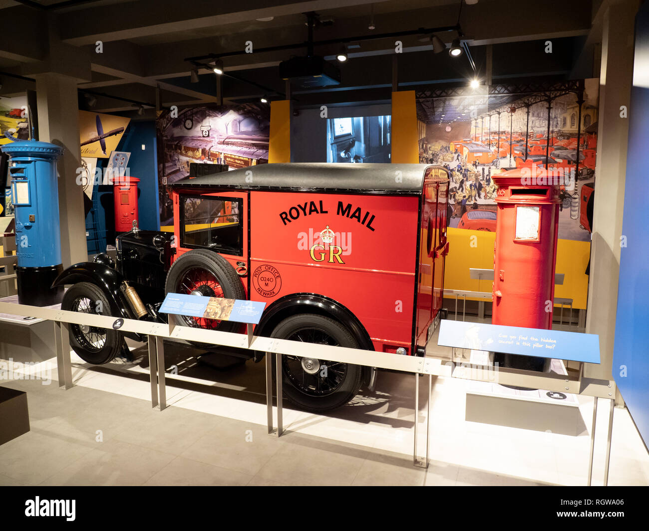 Le Musée postal de Londres Royal Mail Sightseeing History Banque D'Images