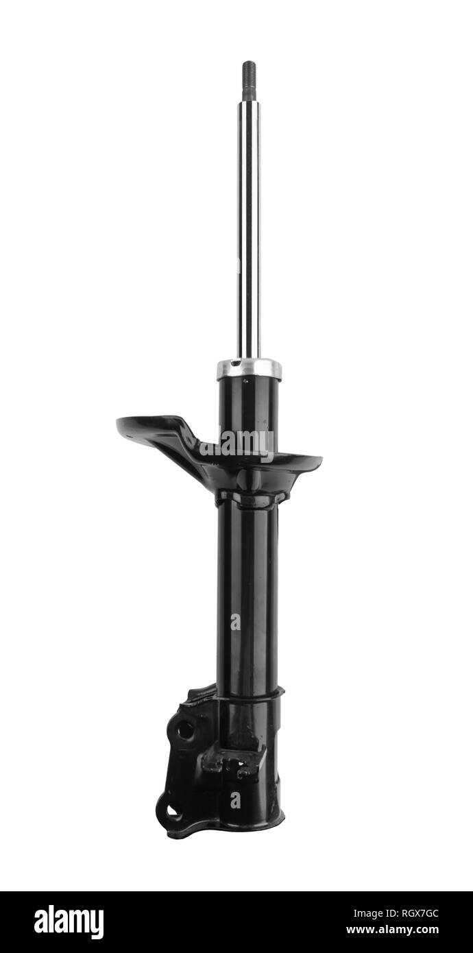 Suspension amortisseur isolé sur fond blanc Banque D'Images