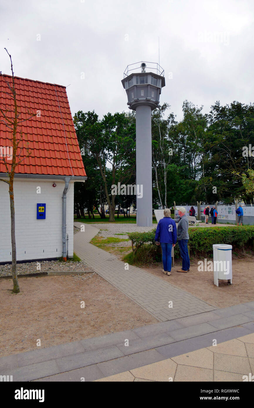 Watchtower, DDR, Neubukow, district de Rostock, Allemagne, Europe Banque D'Images