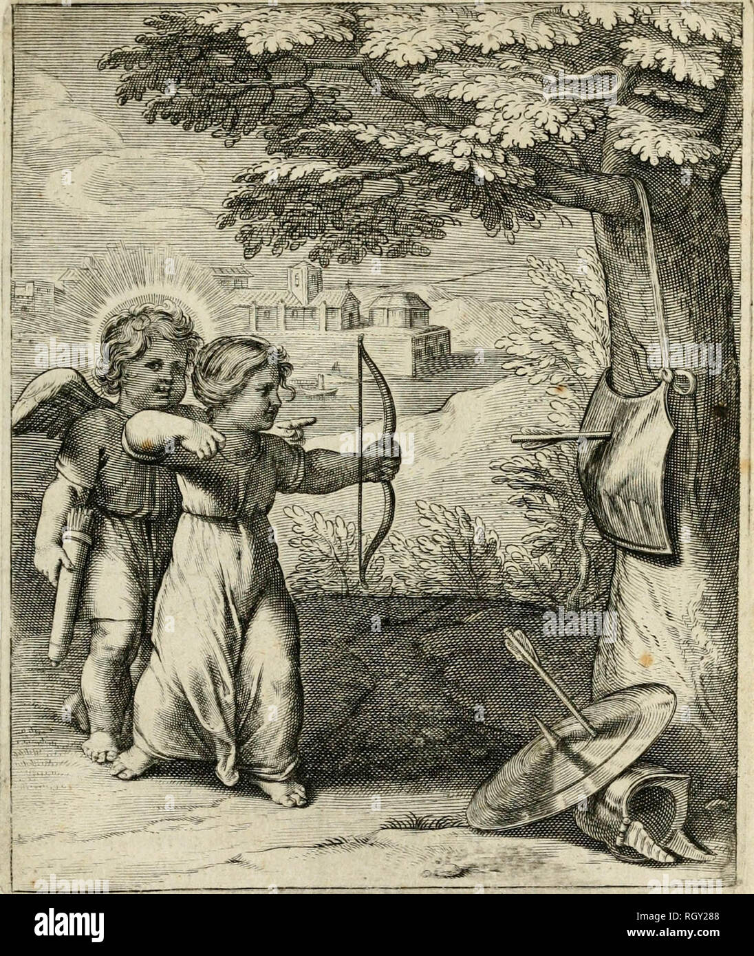 'Amoris diuini emblèmes' (1615) Banque D'Images