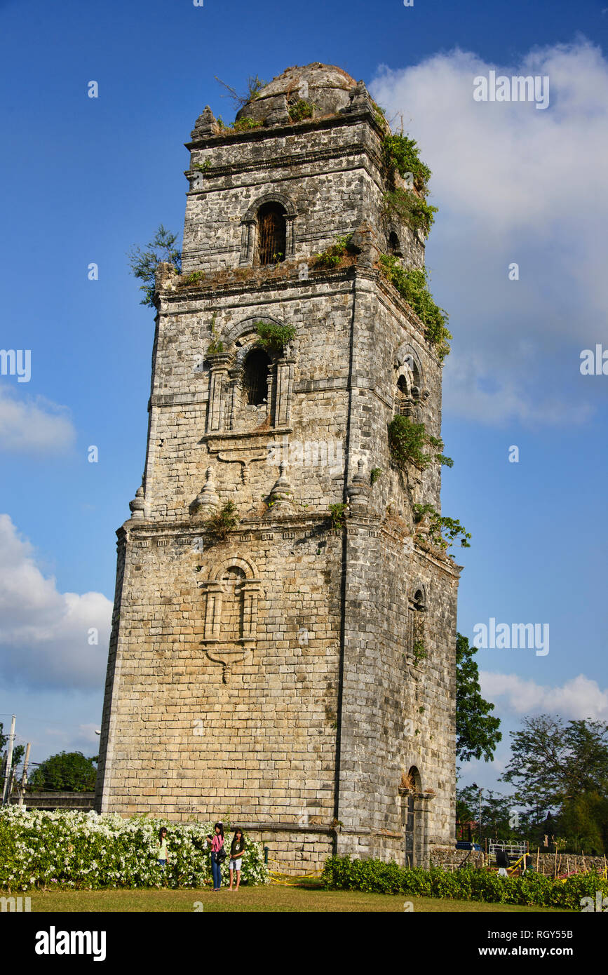 L'UNESCO World Heritage Paoay (St. Augustine) Église, Paoay, Ilocos Norte, Philippines Banque D'Images