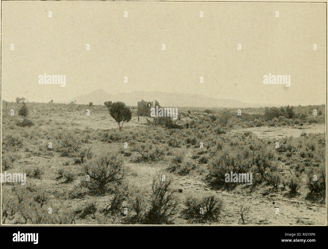 . Bulletin. De l'ethnologie. BUREAU OF AMERICAN ETHNOLOGY iULLETIN 70 16. une plaque, HOVENWEEP CASTLE, AVEC SLEEPING UTE MOUNTAIN, South Fork, clocher carré CANYON. Veuillez noter que ces images sont extraites de la page numérisée des images qui peuvent avoir été retouchées numériquement pour plus de lisibilité - coloration et l'aspect de ces illustrations ne peut pas parfaitement ressembler à l'œuvre originale.. Smithsonian Institution. Bureau of American Ethnology. Washington : G. P. O. Banque D'Images