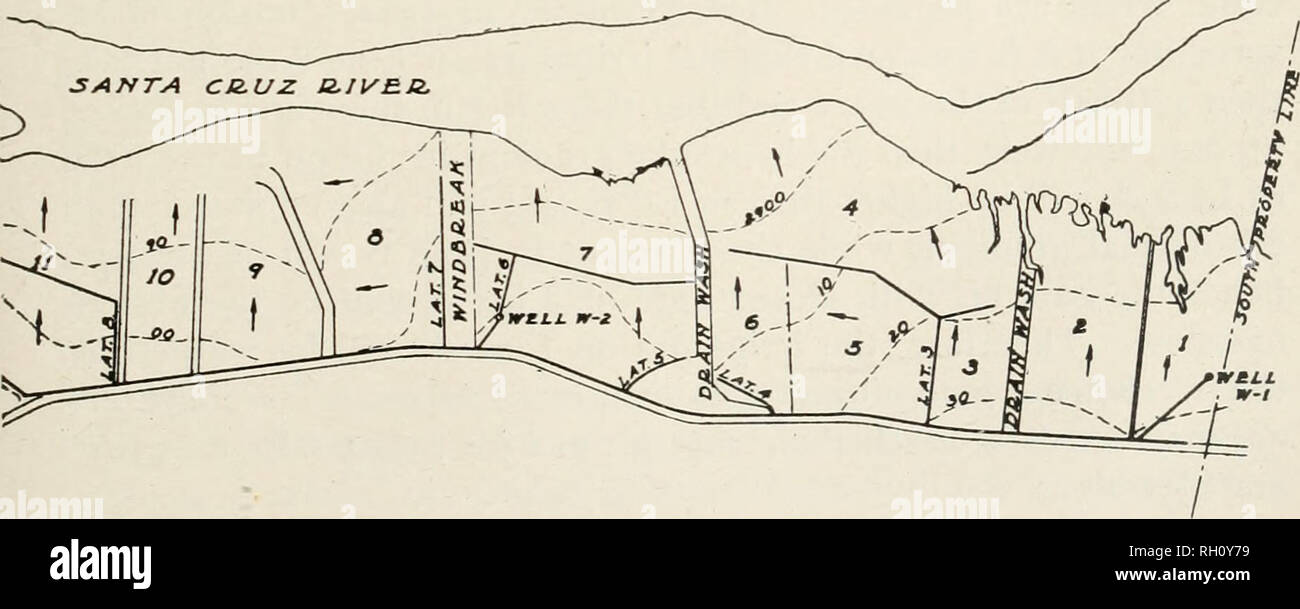 Bulletin. L'agriculture, de l'Agriculture -- l'Arizona. Pipe Line 149  structures parfois, où les pentes sont plus importantes, à l'aide de  soupapes dans le flux vers le haut des branches des châteaux