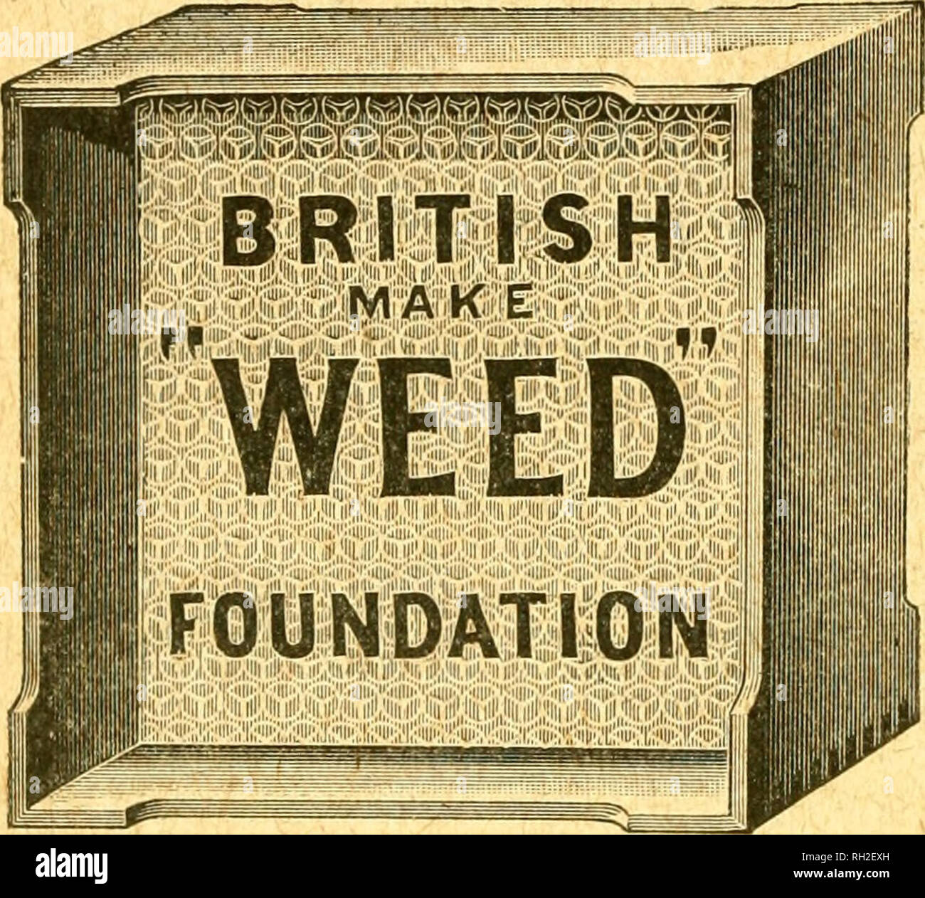 . British bee journal &AMP ; conseiller les apiculteurs. Les abeilles. IV LE BRITISH BEE JOURNAL. [6 juillet 1916. L'herbe de l'DADANT FOUNDATION. Garantir. L'herbe de l'DADANT FOUNDATION est garanti exempt de tous les germes de la maladie. Chaque feuille est parfait, et les abeilles ne jamais refuser. Aucun véritable sans le filigrane "papa " ANT sur chaque feuille. Nos ruches et les appareils sont "CLASSE A, fixant sept premiers prix au Highland Agricultural Society's montre à Paisley et Selkirk. Lire l'American Bee Journal, le plus beau papier d'abeilles dans le monde. Un livre gratuit. " Premières leçons dans BÂ"Â" garder," ou " Banque D'Images