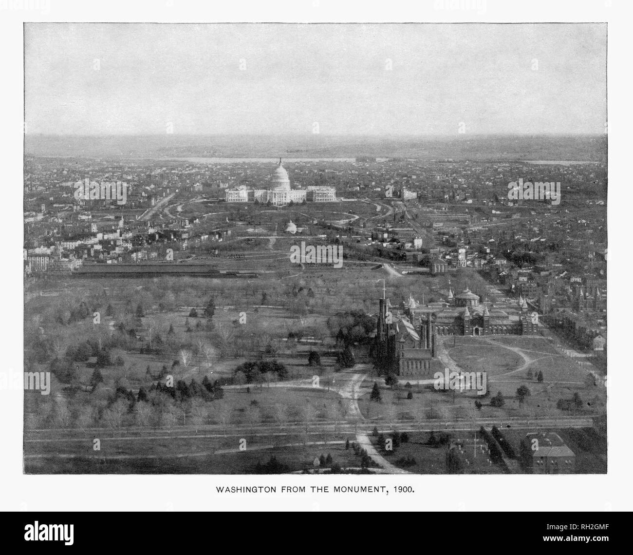 Washington, D.C., United States Centenaire, de meubles anciens, 1900 Photographie américaine Banque D'Images