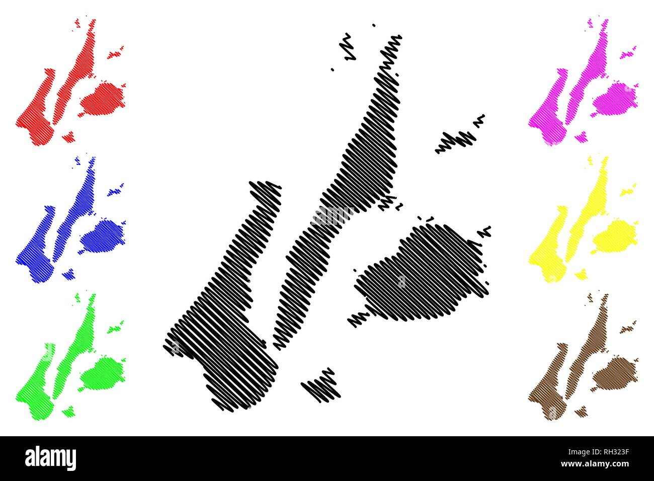 La région des Visayas centrales (régions et provinces des Philippines, République des Philippines) map vector illustration, scribble sketch carte Région VII Illustration de Vecteur La région des Visayas centrales (régions et provinces des Philippines, République des Philippines) map vector illustration, scribble sketch carte Région VII Illustration de Vecteur