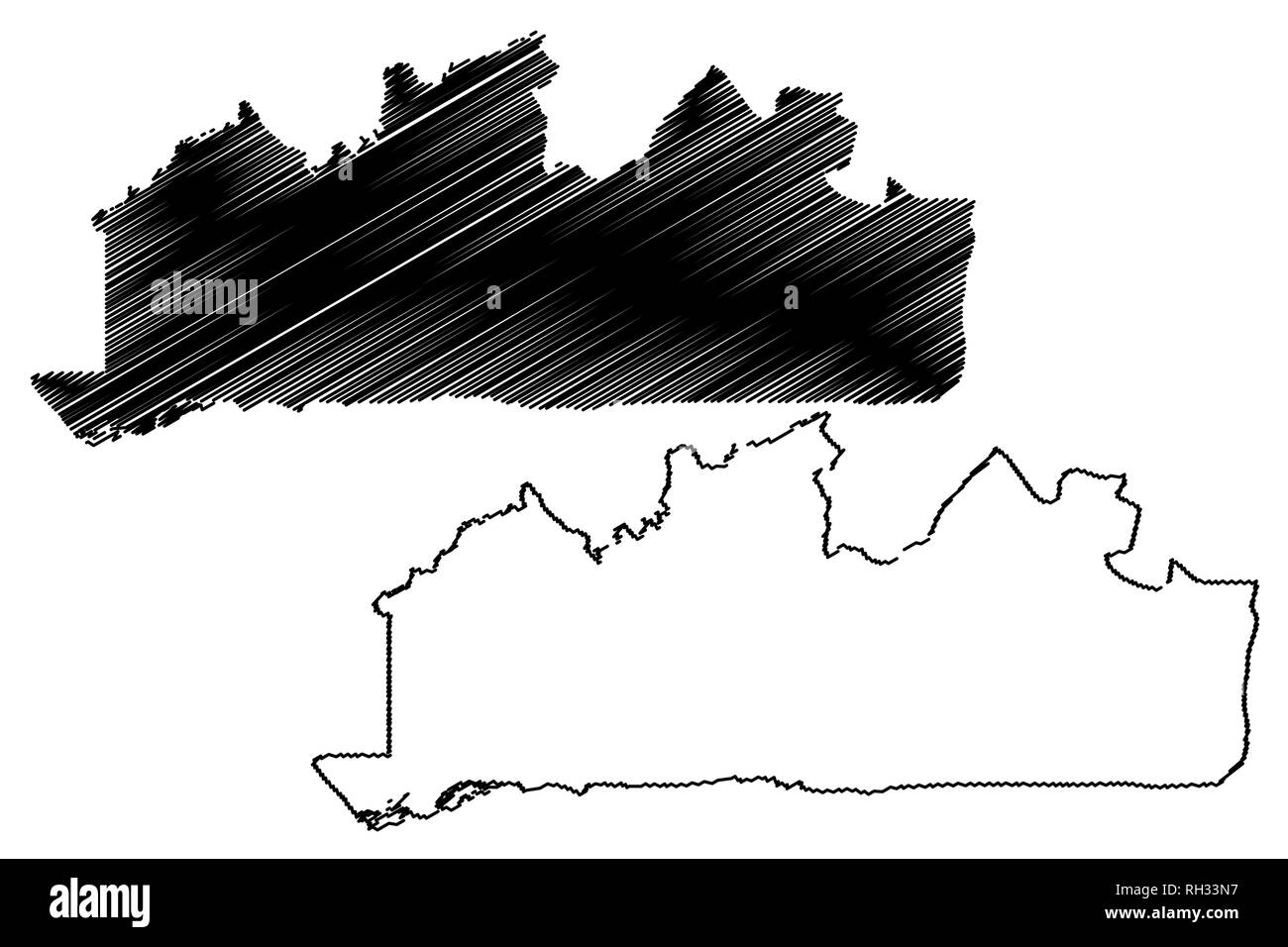 La Province centrale Kongo (République démocratique du Congo, RD Congo ...