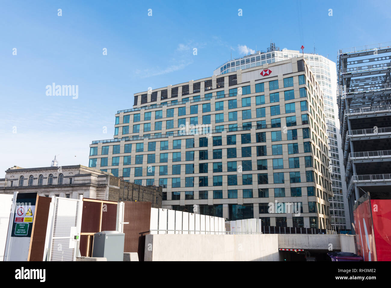 Le nouveau siège social de HSBC dans Broad Street, Birmingham Banque D'Images