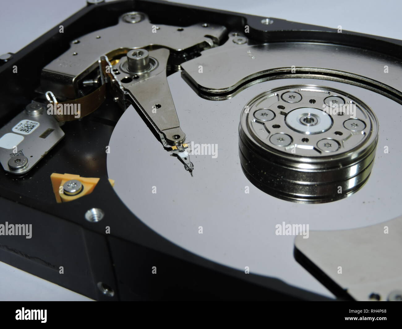 Ouvrez le disque dur Disque dur pour les ordinateurs de bureau et portables Banque D'Images