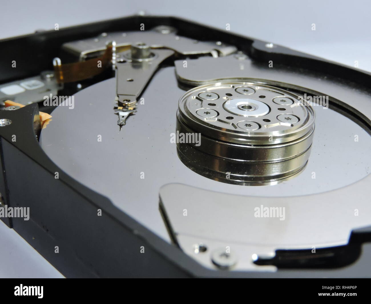 Ouvrez le disque dur Disque dur pour les ordinateurs de bureau et portables Banque D'Images