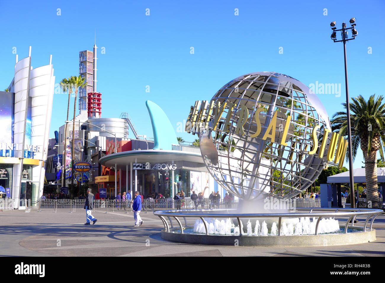 USA, Californie, Los Angeles : Universal Studios Hollywood, parc à thème et studio de cinéma Banque D'Images