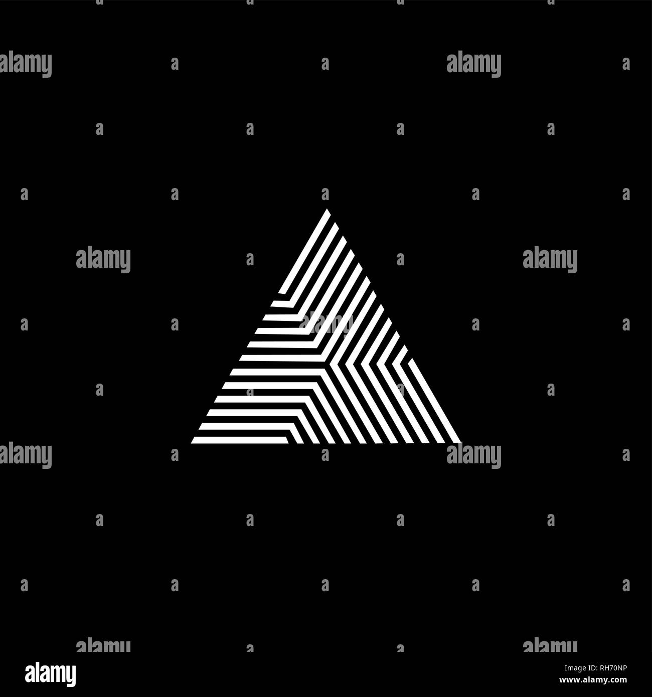 Motif à rayures vecteur croix diagonale transparente avec des lignes, des rayures croisées, triangle de formes. Texture géométrique monochrome abstrait moderne. Illustration de Vecteur