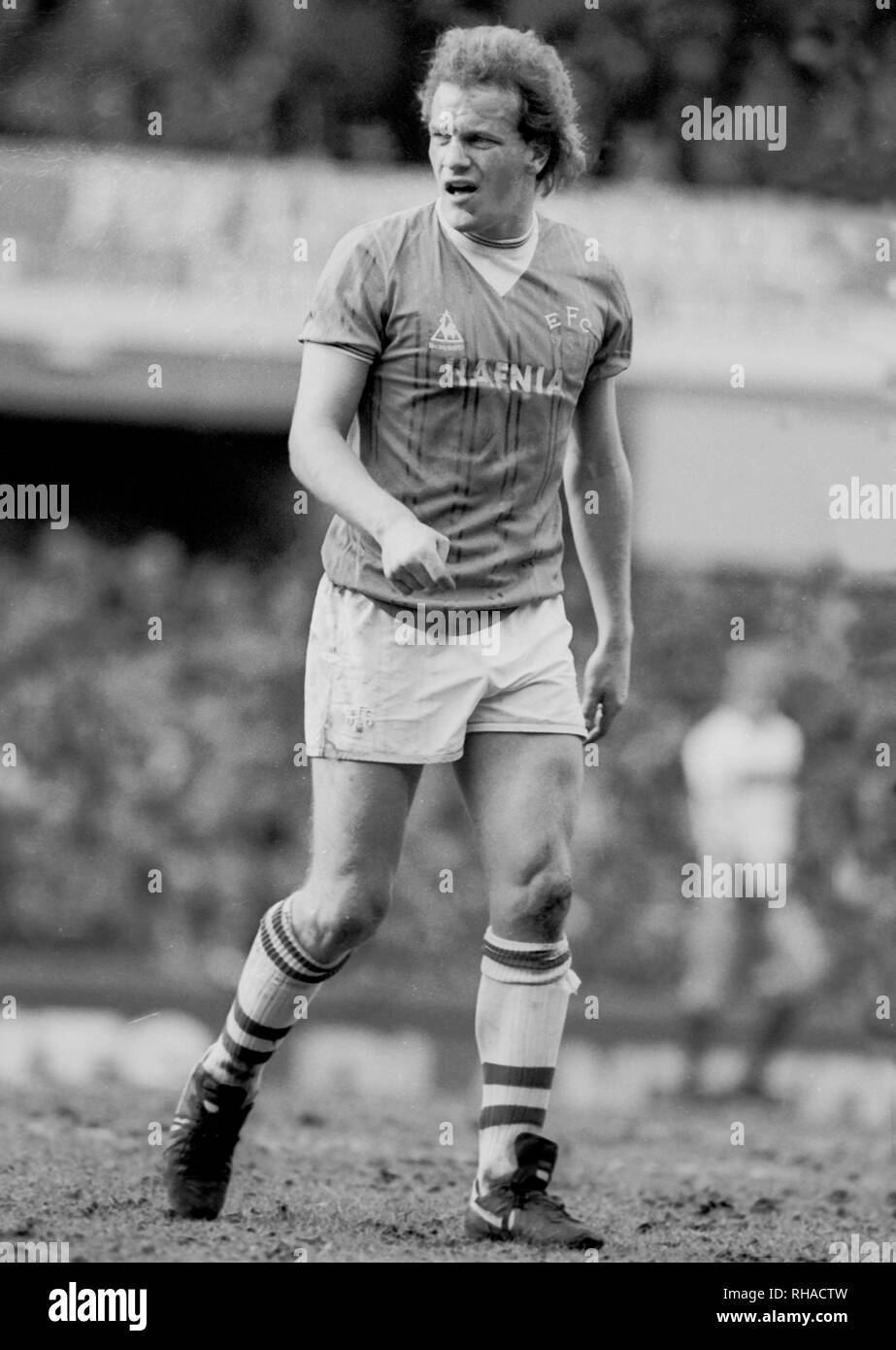 ANDY GRAY, Everton FC, , 1985 Banque D'Images