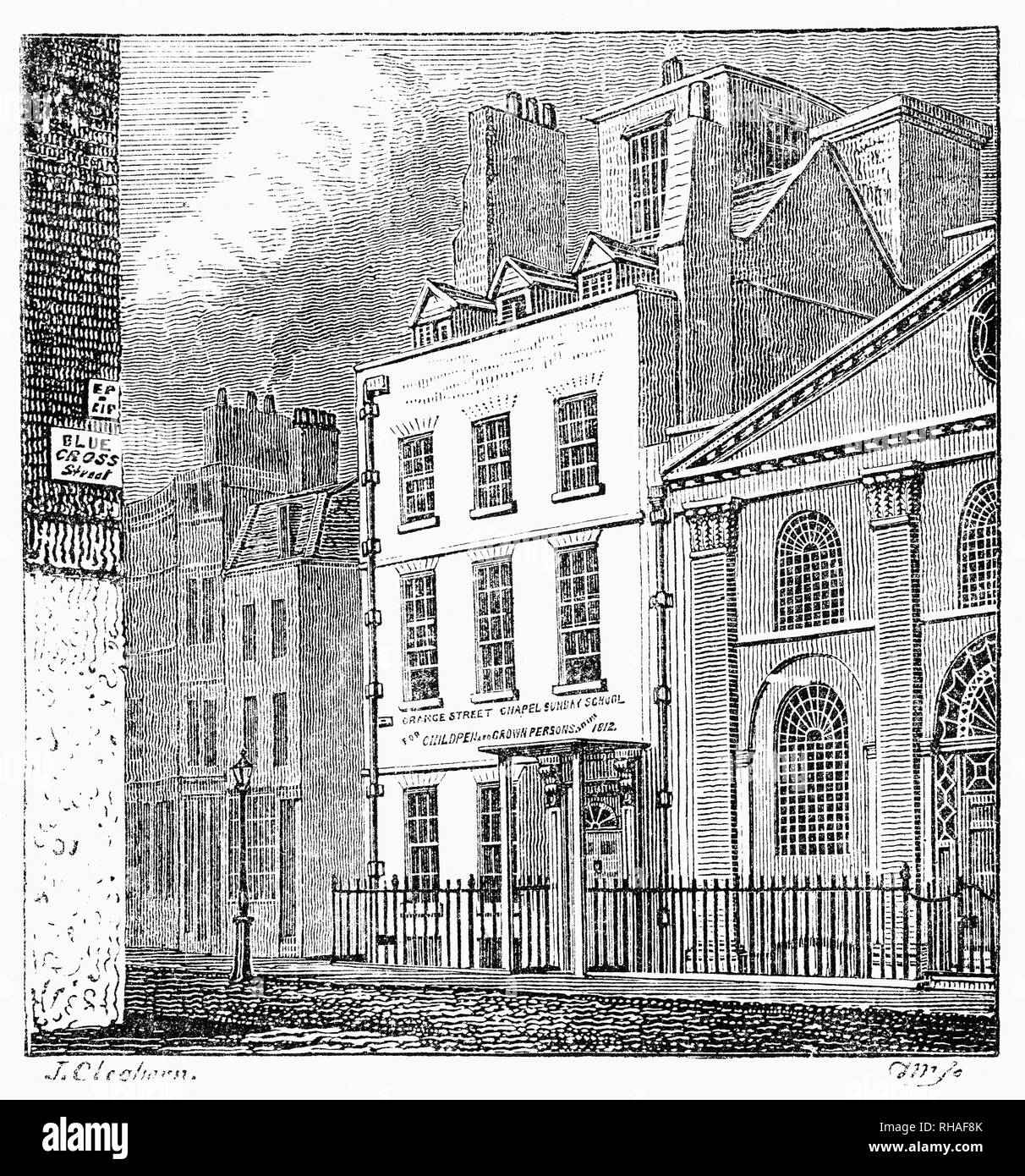 Sir Isaac Newton's house à Islington, Londres. Newton (1642-1726 FRS PRS/27) était un mathématicien, physicien, astronome, théologien reconnu comme l'un des plus influents scientifiques de tous les temps, et une figure clé de la révolution scientifique. Dans son livre "Principes de mathématique de la philosophie naturelle", d'abord publié en 1687, Newton a formulé les lois du mouvement et de la gravitation universelle, les lois du mouvement planétaire, compte pour les marées, les trajectoires des comètes, la précession des équinoxes et d'autres phénomènes. Banque D'Images