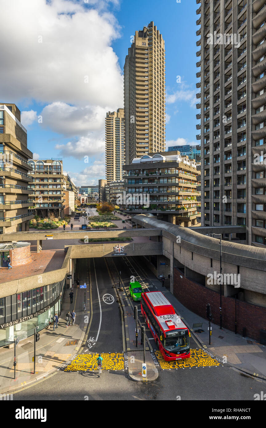 Barbican Apartments Banque D'Images