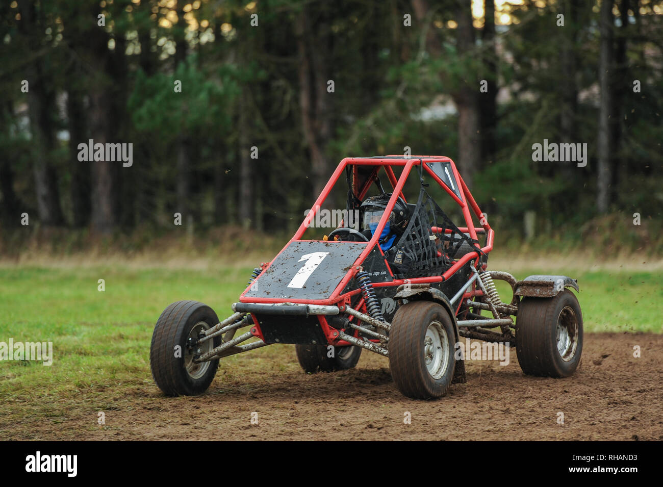 Dirt Buggy Racing Banque D'Images