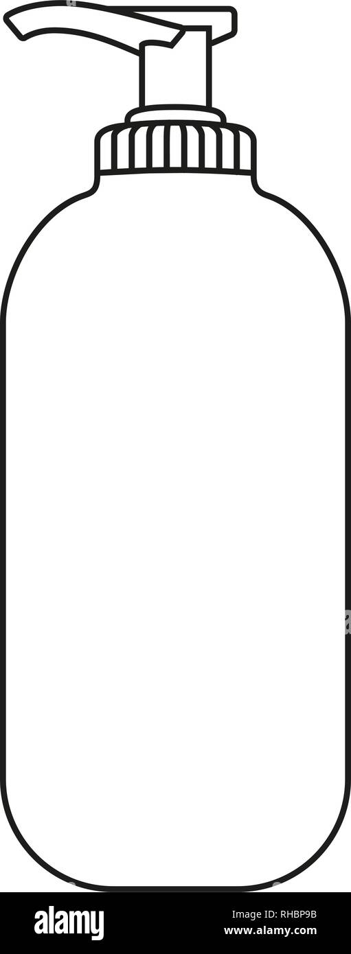 L'art de la ligne de savon liquide noir et blanc Illustration de Vecteur L'art de la ligne de savon liquide noir et blanc Illustration de Vecteur