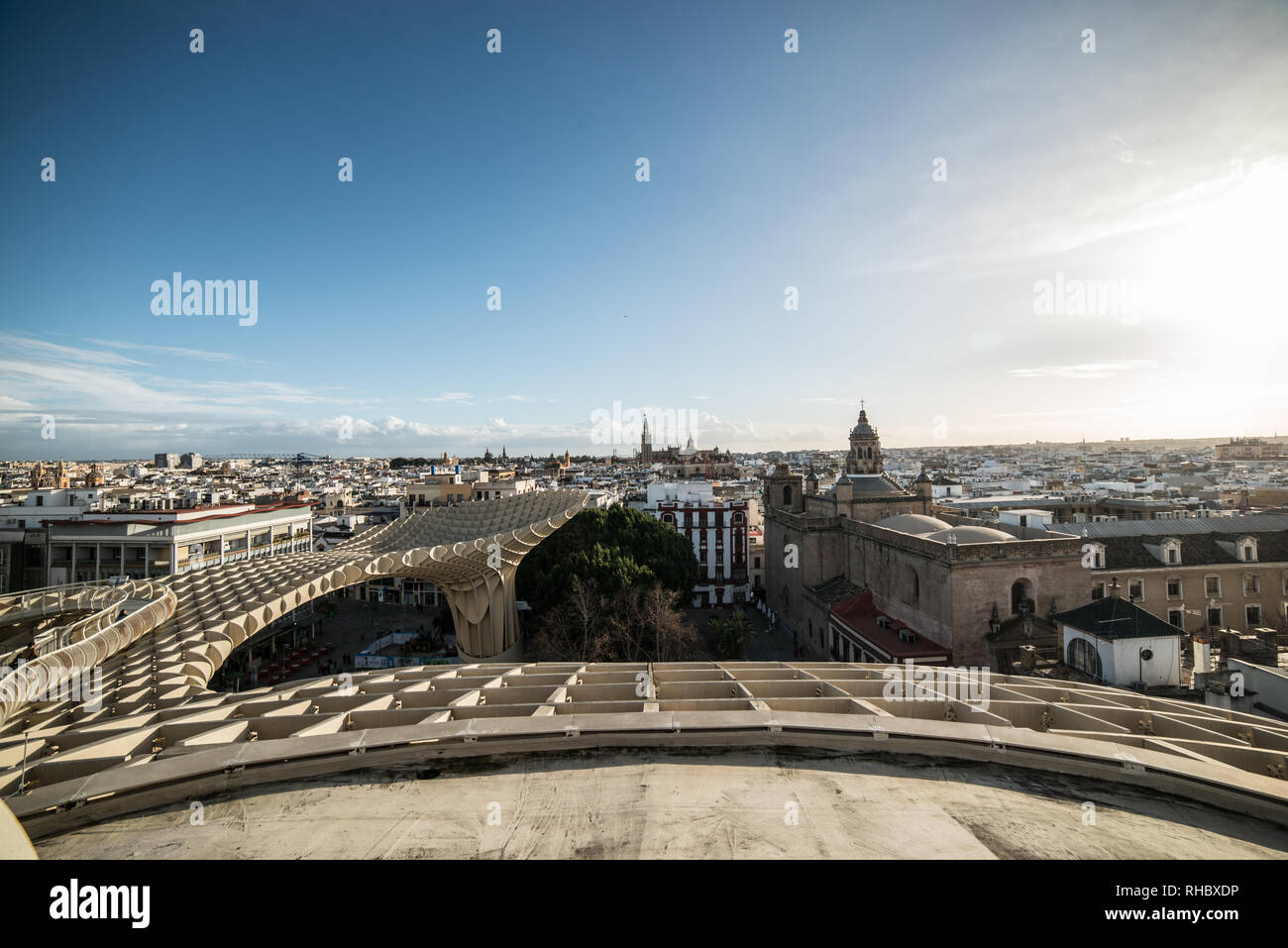 Metropol Parasol, Séville, Février 2019 Banque D'Images