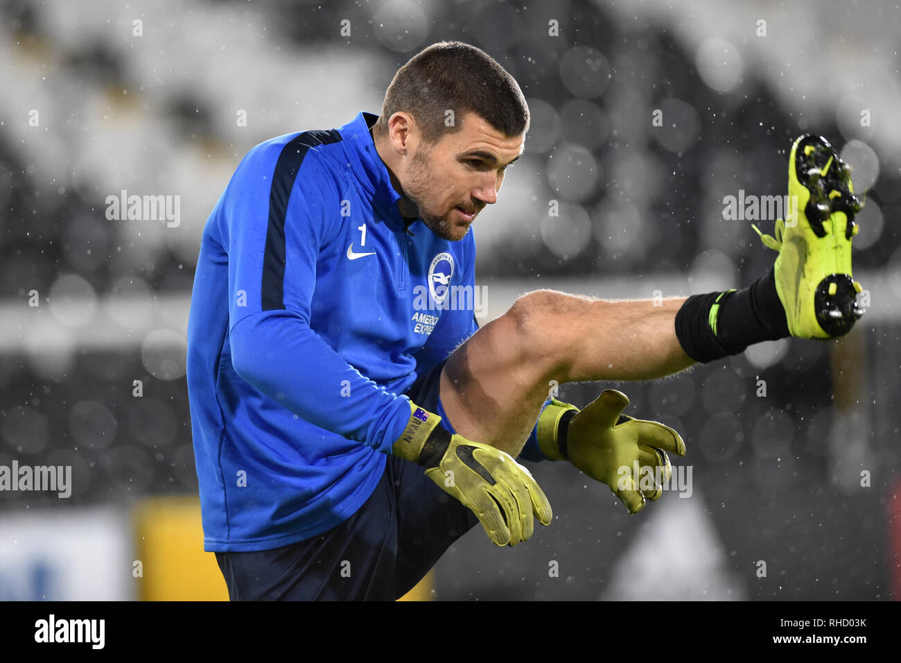 Maty Ryan, de Brighton, au cours de la Premier League match entre Fulham et Brighton & Hove Albion à Craven Cottage . 29 janvier 2019 Editorial uniquement. Pas de merchandising. Pour des images de football Premier League FA et restrictions s'appliquent inc. aucun internet/mobile l'usage sans licence FAPL - pour plus de détails Football Dataco contact Banque D'Images