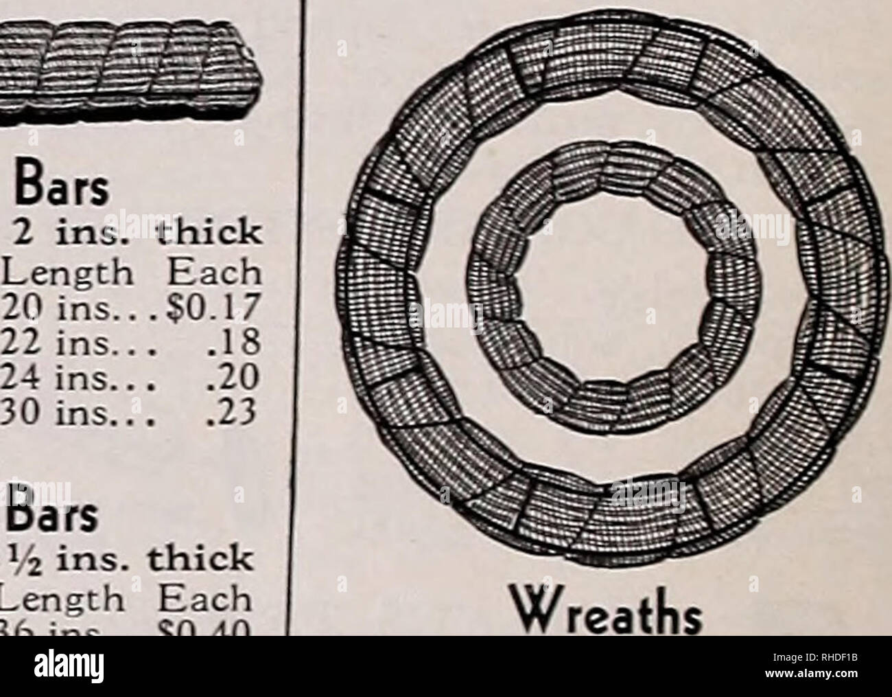 . Réserve pour les fleuristes : automne 1939. Les catalogues de graines de fleurs, plantes (semis) ; catalogues de graines de légumes graines arbres ; catalogues ; Horticulture Catalogues Catalogues de fournitures et de matériel. 10 pouces.. 12... 14... 16... 18... GATES AJAR ANCRES-télévision : .$0 20 ...25 ...30 ...35 ...45 pouces : 20 $ 0 50 22 55 24 60 27 70 30 90 36 1 05 sur la base d'ancrage 12 14 16 18 20 45 55 65 75 85 22. 24. 27. 30. 36. .. 95 1 10 1 25 1 50 2 00 l'ancre et Cross sur la base 12. 14. 16. 18. 45 50 55 65 20. 24. 27. 30. 36. .. 75 .. 851 151 351 75 10 croix et l'ancre. 12. 14. 16. 18. 20 25 30 35 40 20. 22. 24. 27. 30. 3 Banque D'Images