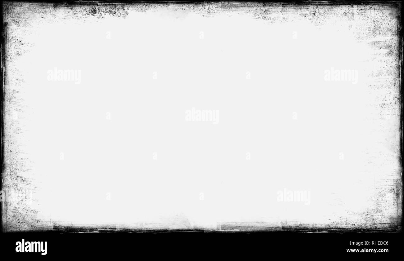 Vintage border la texture. Effet anciens caches pour film , copyspace. Banque D'Images