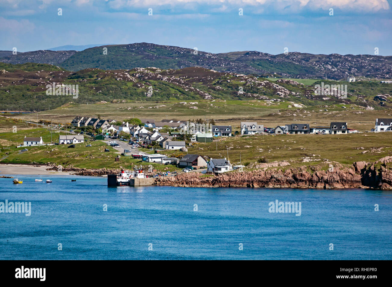 L'île de Mull Fionnphort ARGYLL & BUTE Ecosse UK Banque D'Images