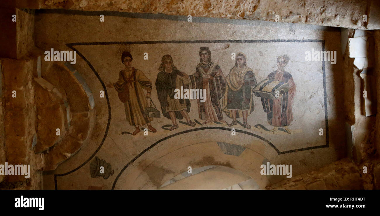 Villa Romana del Casale 3 Banque D'Images
