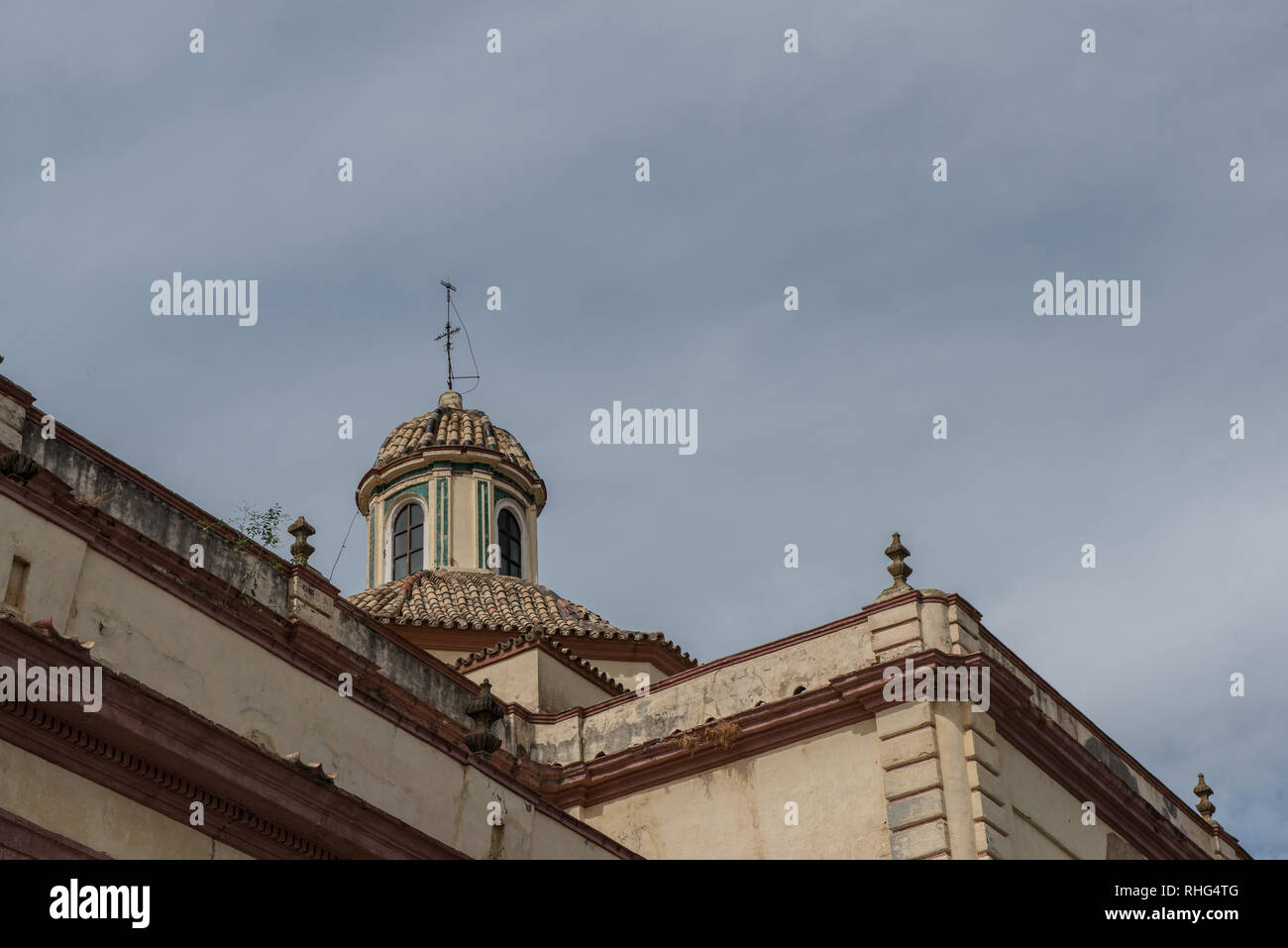 Pueblos Blancos - les villages Blancs en Andalousie, Espagne Banque D'Images